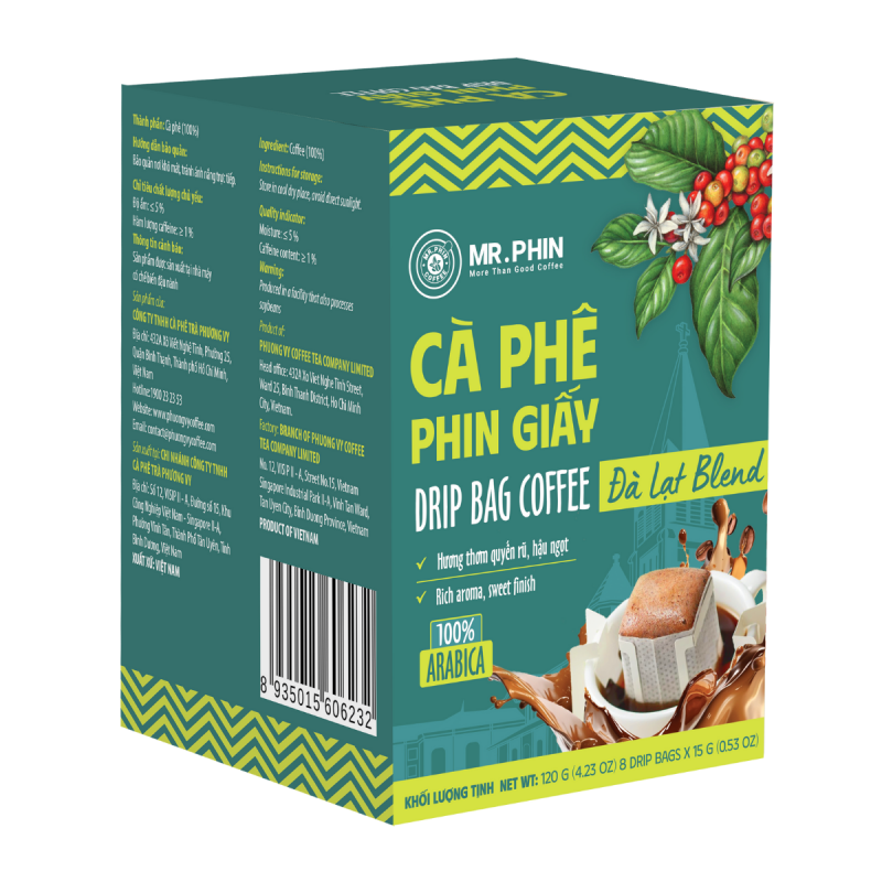 drip bag coffee - da lat blend