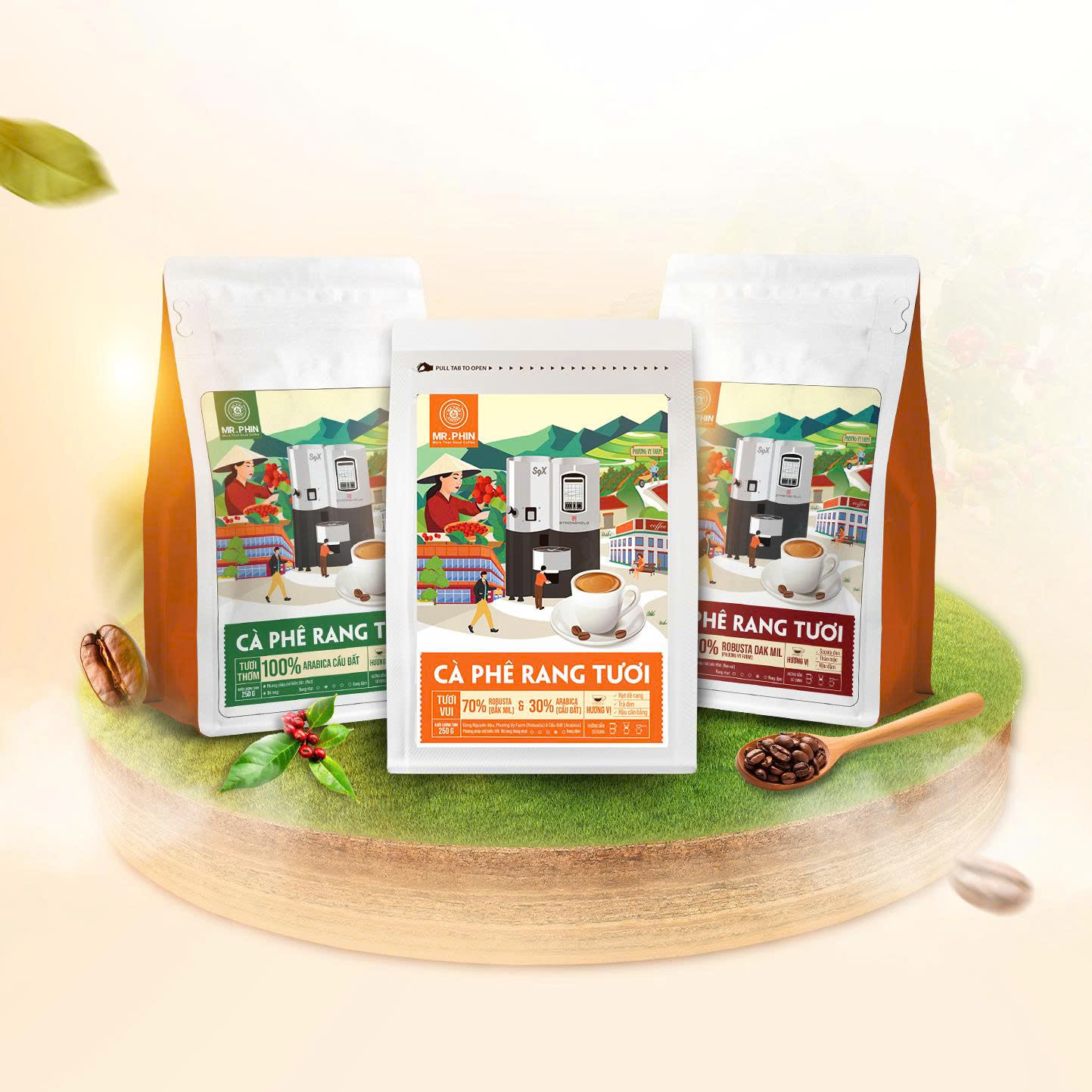 mr. phin rang tuoi coffee